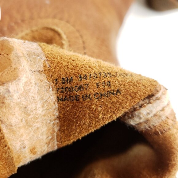 Frye And Co. Womens Size 7.5 Brown Leather & Suede Ankle Boots With Side Zipper - Picture 8 of 9